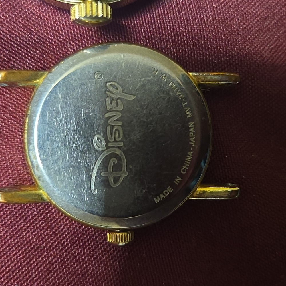 VINTAGE AND RARE Mickey Mouse Gold Watches Set - Picture 2 of 7